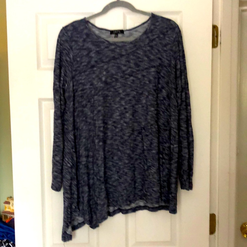 Comfy USA asymmetrical LS top